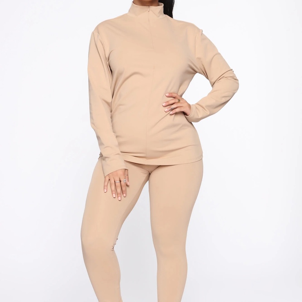 Tan Matching Fashion Nova Set